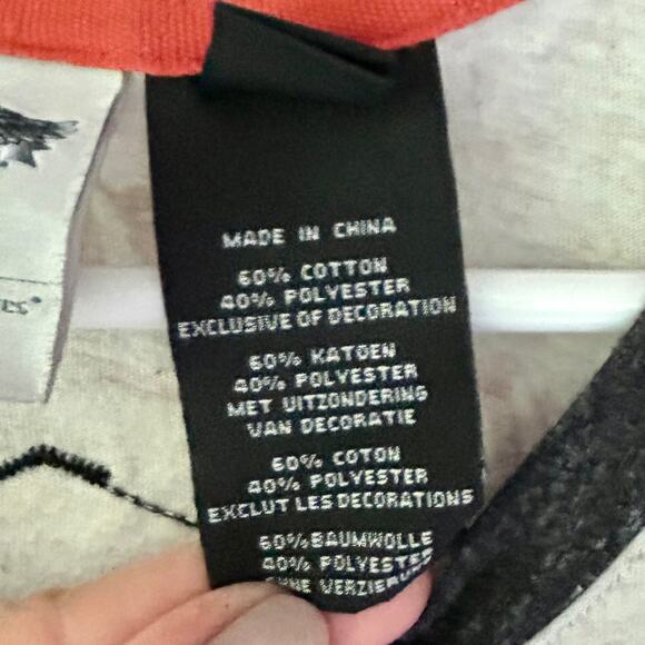 Harley Davidson ringer button biker short sleeve graphic t Shirt top size Small - Picture 12 of 13